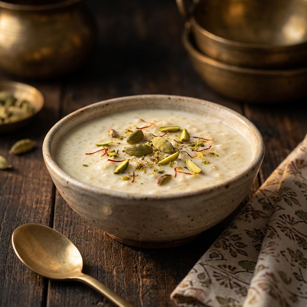 Authentic Kerala Payasam with Cardamom
