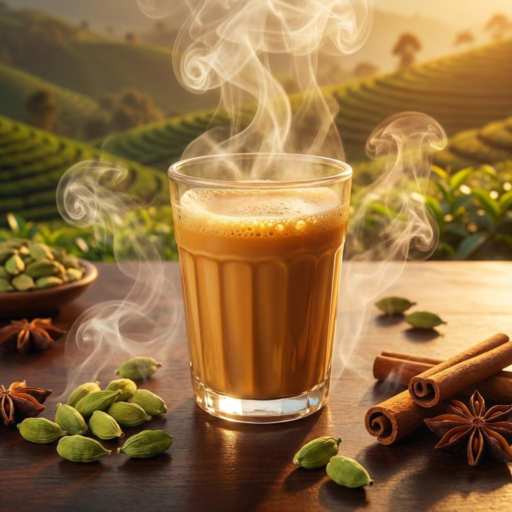 Refreshing Elaichi Chaya